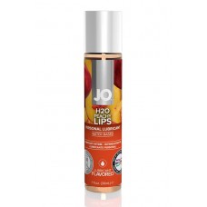 Ароматизированный лубрикант Персик на водной основе JO Flavored Peachy Lips
